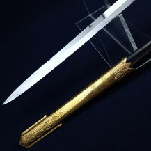British WW1 Period 1827 Pattern Naval Officers Sword, Gieve Matthews and Seagrove 14